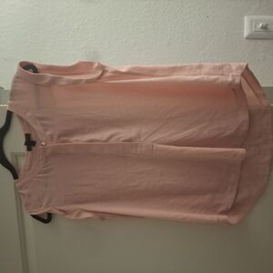 J.crew Pink Button-Up Blouse